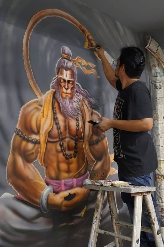graffiti artist gurgaon and delhi ncr, wall painting artist in gurgaon and delhi ncr, mural artist in gurugram and delhi ncr wall art in gurgaon and delhi ncr min