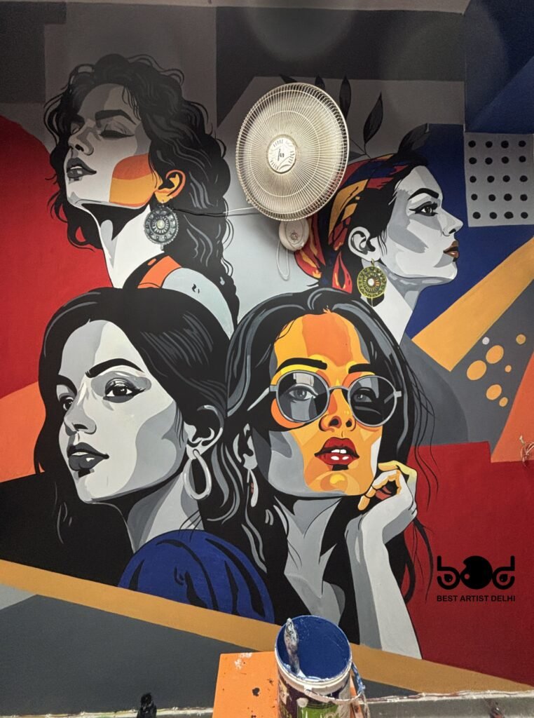 mural artist delhi gurugram and noida, best graffiti artist in delhi, wall painting artist in delhi and gurugram,best 3d mural artist delhi gurugram and noida, sculpture artist in delhi and gurugram